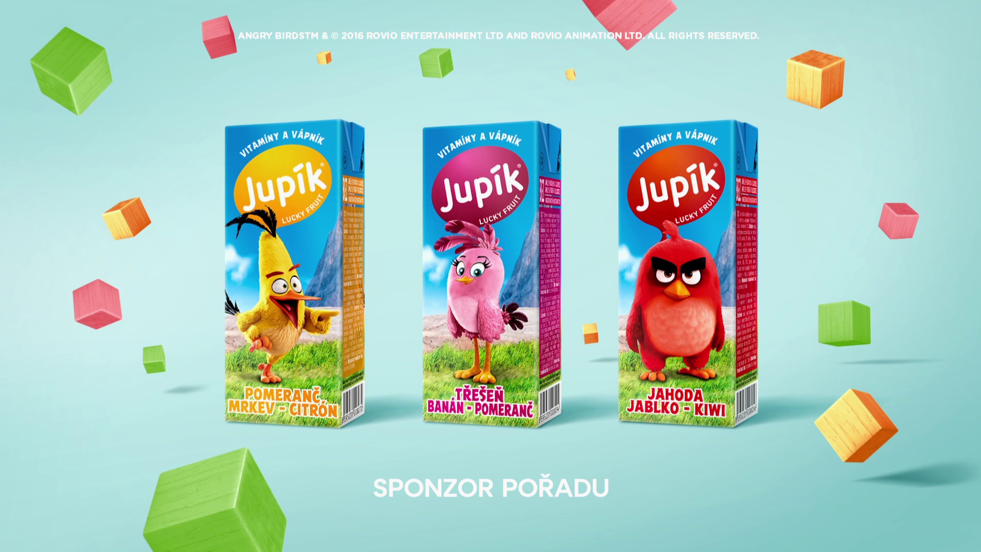 Jupík - Sponzor pořadu