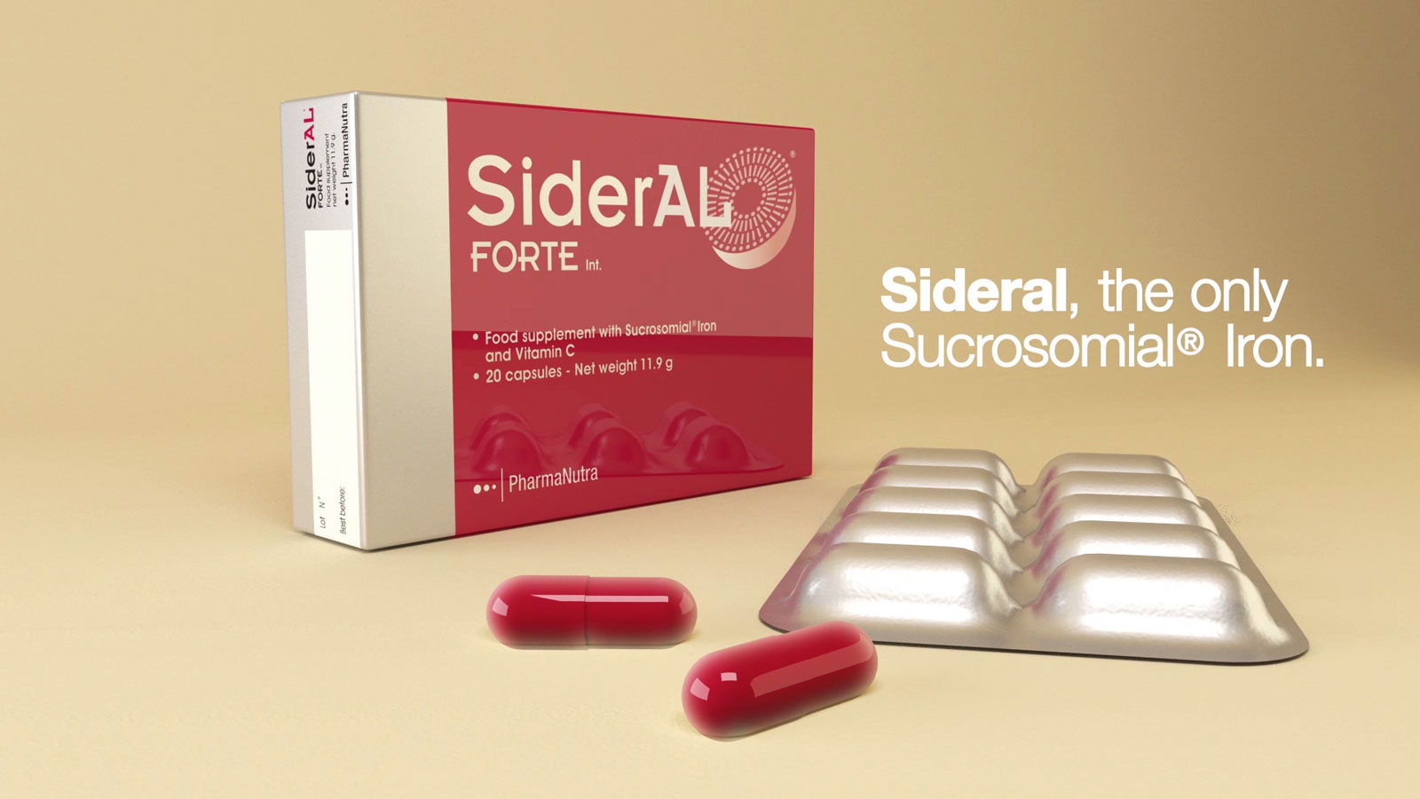Sideral - Video spot na lék Sucrosomial
